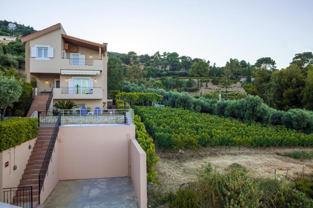 Panorama Traditional House With Private Pool Rodhiá Exterior foto