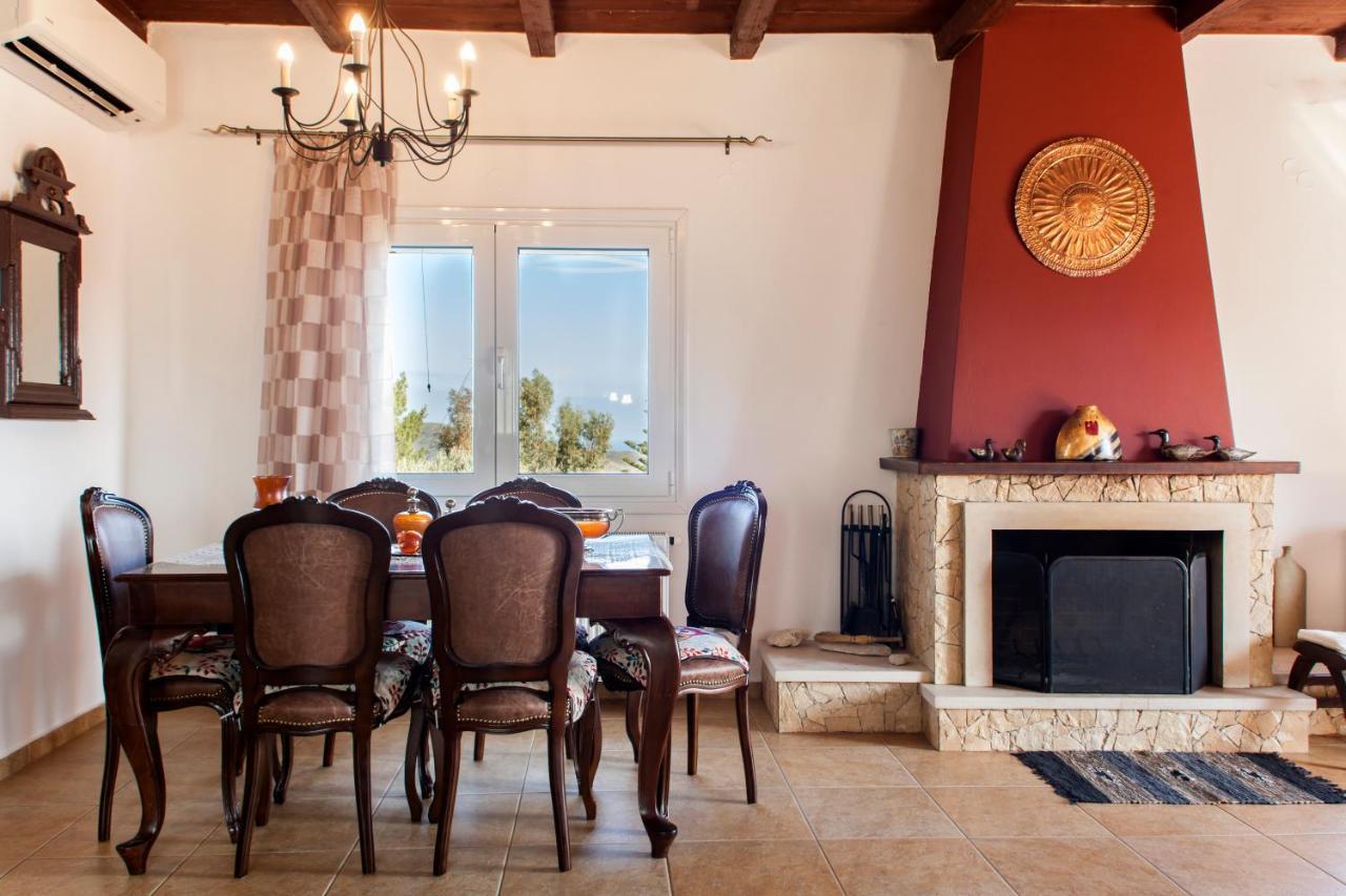 Panorama Traditional House With Private Pool Rodhiá Exterior foto